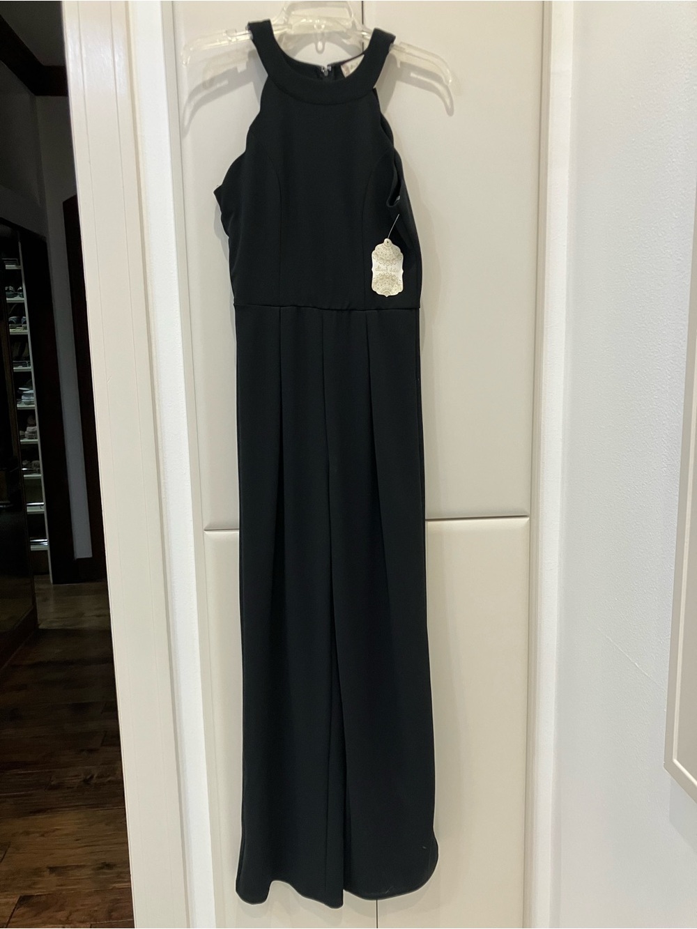 Altar'd State Black Halter Jumpsuit